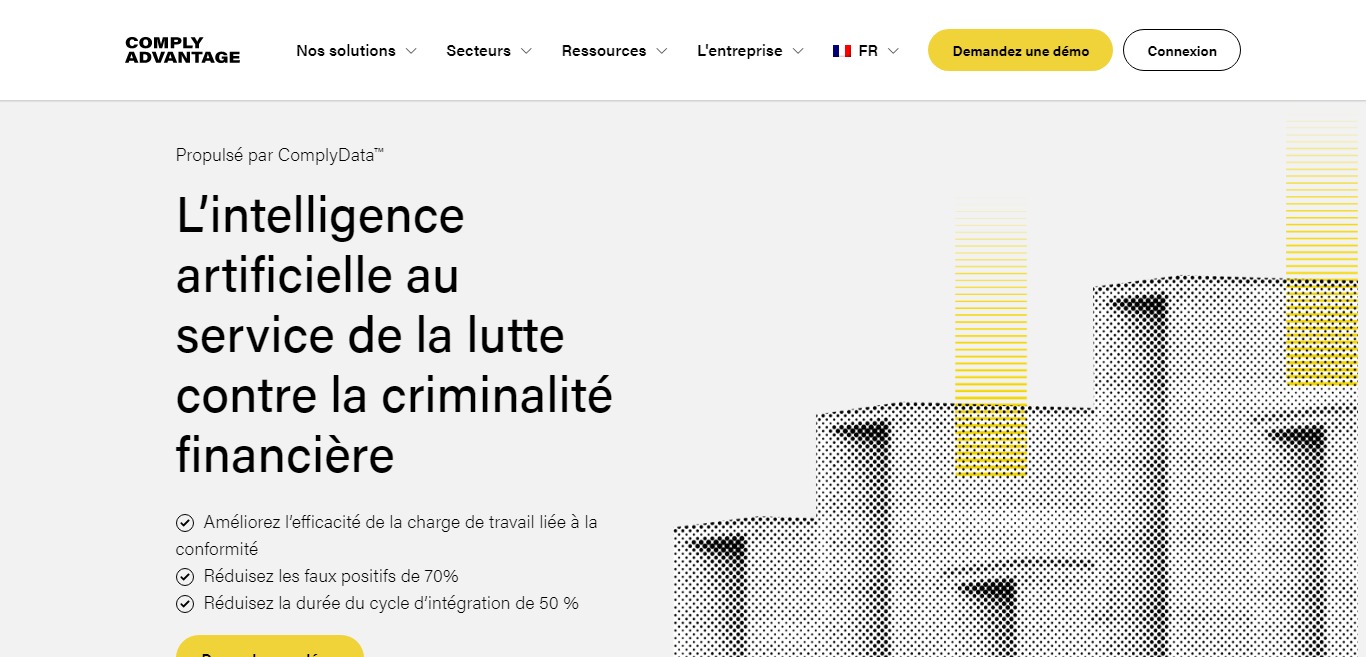 Comply Advantage, spécialiste des solutions de lutte contre la criminalité financière
